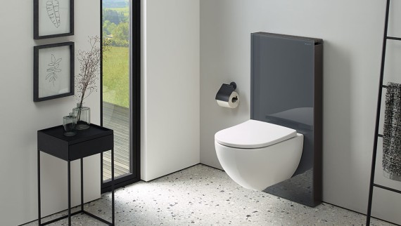 Geberit Monolith sanitary module lava Geberit Monolith sanitary module lava