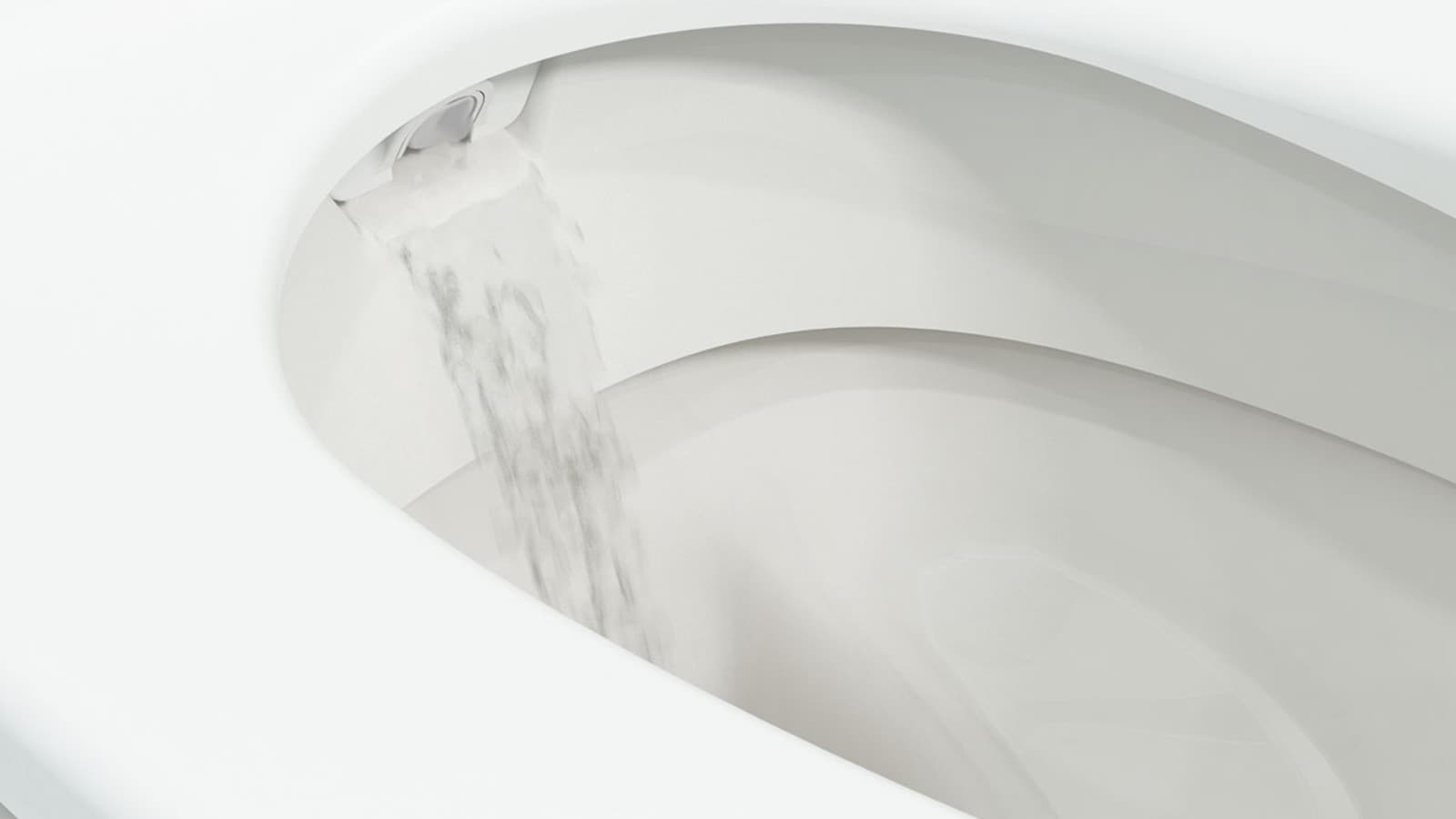 Spray arm flush of Geberit AquaClean Sela Spray arm flush of Geberit AquaClean Sela